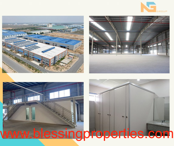New Factory  For  Lease Project  Inside  Industrial  Park  in Vietnam